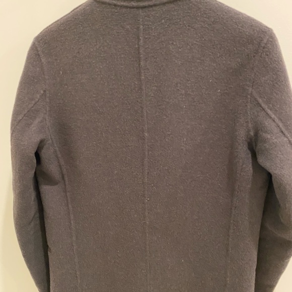 Sandro Wool Long Grey Coat *fabulously versatile!* sz40 - Picture 9 of 10
